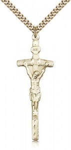 Crucifix Pendant, Gold Filled [BL4493]