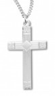 Cross Necklace, Sterling Silver with Chain