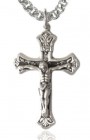 Crucifix Pendant, Sterling Silver