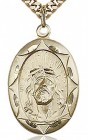 Ecce Homo Medal, Gold Filled