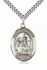 Men's Pewter Oval St. Catherine of Siena Medal