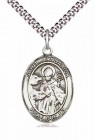 Men's Pewter Oval St. Januarius Medal