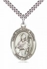 Men's Pewter Oval St. Malachy O'more Medal