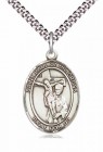 Men's Pewter Oval St. Paul of the Cross Medal