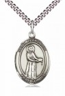 Men's Pewter Oval St. Petronille Medal