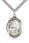 Men's Pewter Oval St. Veronica Medal