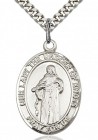 Our Lady of Knots Medal, Sterling Silver, Large