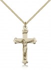 Crucifix Pendant, Gold Filled