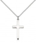 Cross Pendant, Sterling Silver