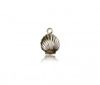 Shell Medal, 14 Karat Gold