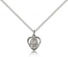 Miraculous Medal, Sterling Silver