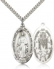 Miraculous Medal, Sterling Silver