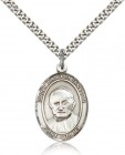 St. Arnold Janssen Medal, Sterling Silver, Large