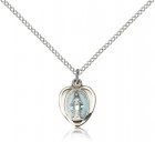 Miraculous Medal, Sterling Silver