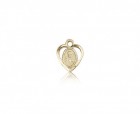 Scapular Medal, 14 Karat Gold