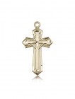 Cross Pendant, 14 Karat Gold