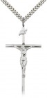 Crucifix Pendant, Sterling Silver