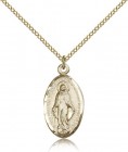 Miraculous Medal, Gold Filled