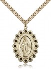 Miraculous Medal, Gold Filled