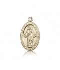 Scapular Medal, 14 Karat Gold