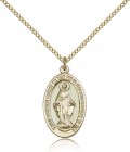 Miraculous Medal, Gold Filled