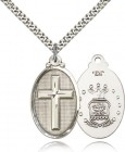 Air Force Cross Pendant, Sterling Silver