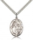 St. Joseph Medal, Sterling Silver