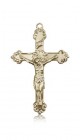 Crucifix Pendant, 14 Karat Gold