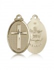 Air Force Cross Pendant, 14 Karat Gold