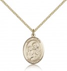 St. Joseph Medal, Gold Filled, Medium