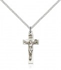 Crucifix Pendant, Sterling Silver