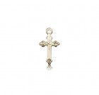 Cross Pendant, 14 Karat Gold