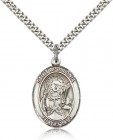 St. Apollonia Medal, Sterling Silver, Large