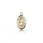 Miraculous Medal, 14 Karat Gold