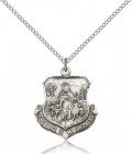 Lord Is My Shepherd Medal, Sterling Silver