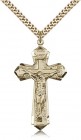 Men's 14kt Gold Filled Crucifix Pendant