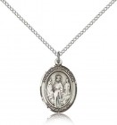 Our Lady of Knock Medal, Sterling Silver, Medium