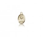 Scapular Medal, 14 Karat Gold