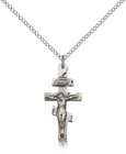 Crucifix Pendant, Sterling Silver