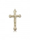 Crucifix Pendant, 14 Karat Gold