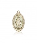 Miraculous Medal, 14 Karat Gold