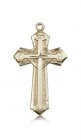 Cross Pendant, 14 Karat Gold