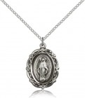 Miraculous Medal, Sterling Silver