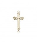 Cross Pendant, 14 Karat Gold