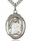 St. Edith Stein Medal, Sterling Silver, Large