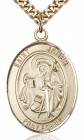 St. James the Greater Medal, Gold Filled, Large