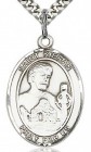 St. Kieran Medal, Sterling Silver, Large