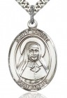 St. Louise De Marillac Medal, Sterling Silver, Large