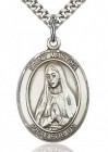 St. Martha Medal, Sterling Silver, Large