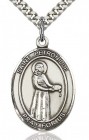 St. Petronille Medal, Sterling Silver, Large